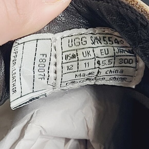 UGG Men's Brown Leather Lace Up Classic Ankle Chukka Boot Size 12 - Picture 6 of 7